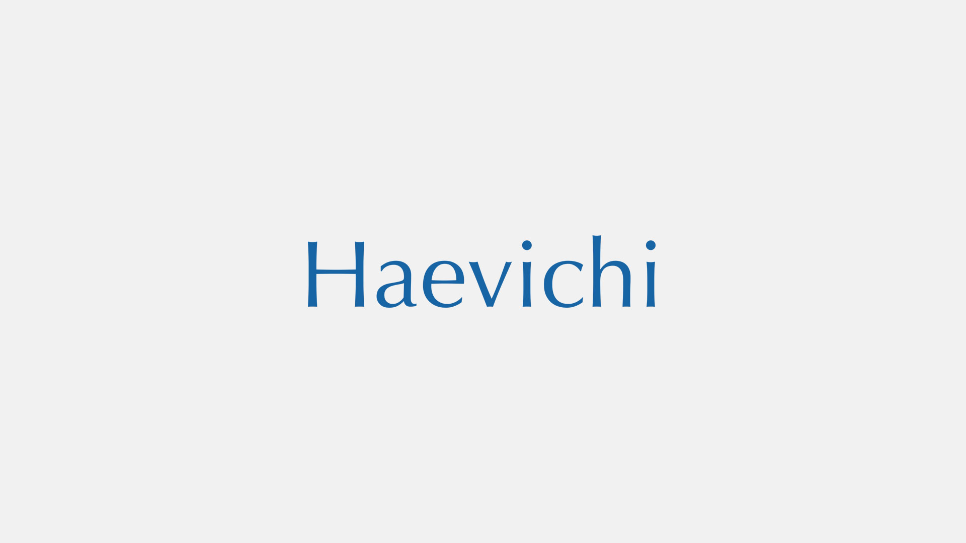 Haevichi Hotel & Resort Logo