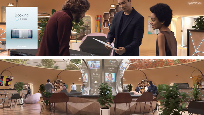 hub의 내부 모습