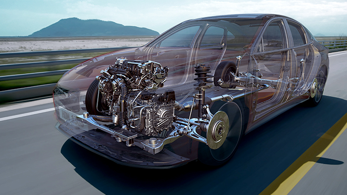 터보차저가 달린 엔진