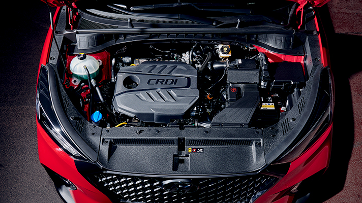 유럽 판매용 투싼 N 라인 엔진