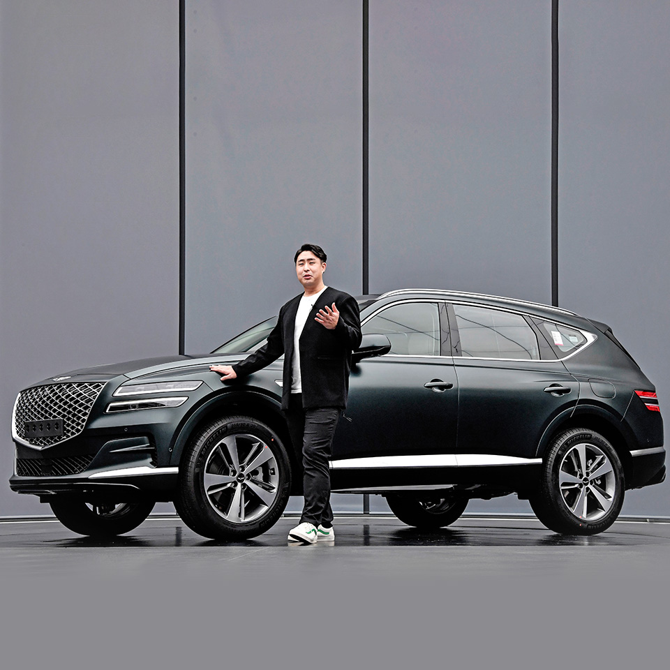 GV80를 디자인한 정명진 책임연구원