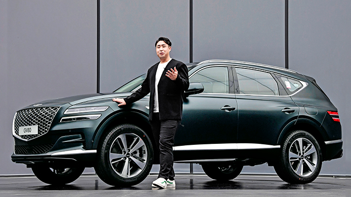 GV80를 디자인한 정명진 책임연구원