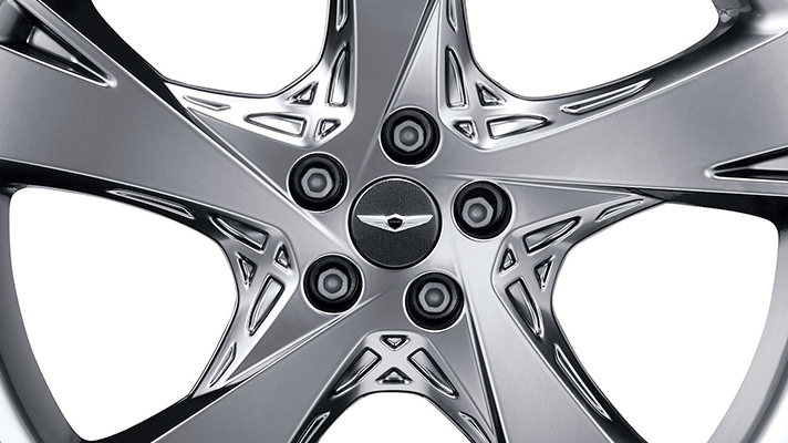 GV80 wheels with G-Matrix