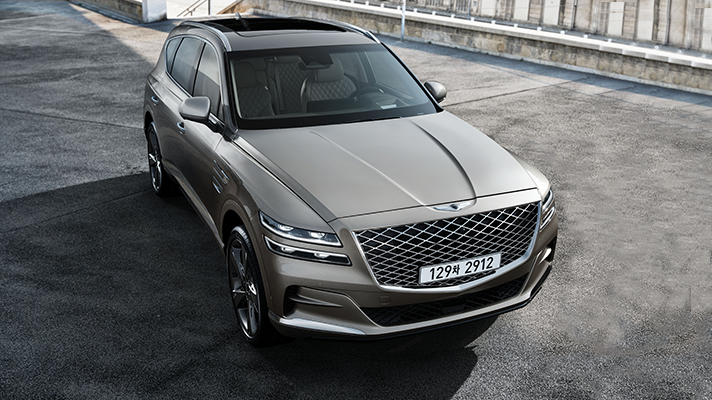 GV80의 외부 디자인 설명