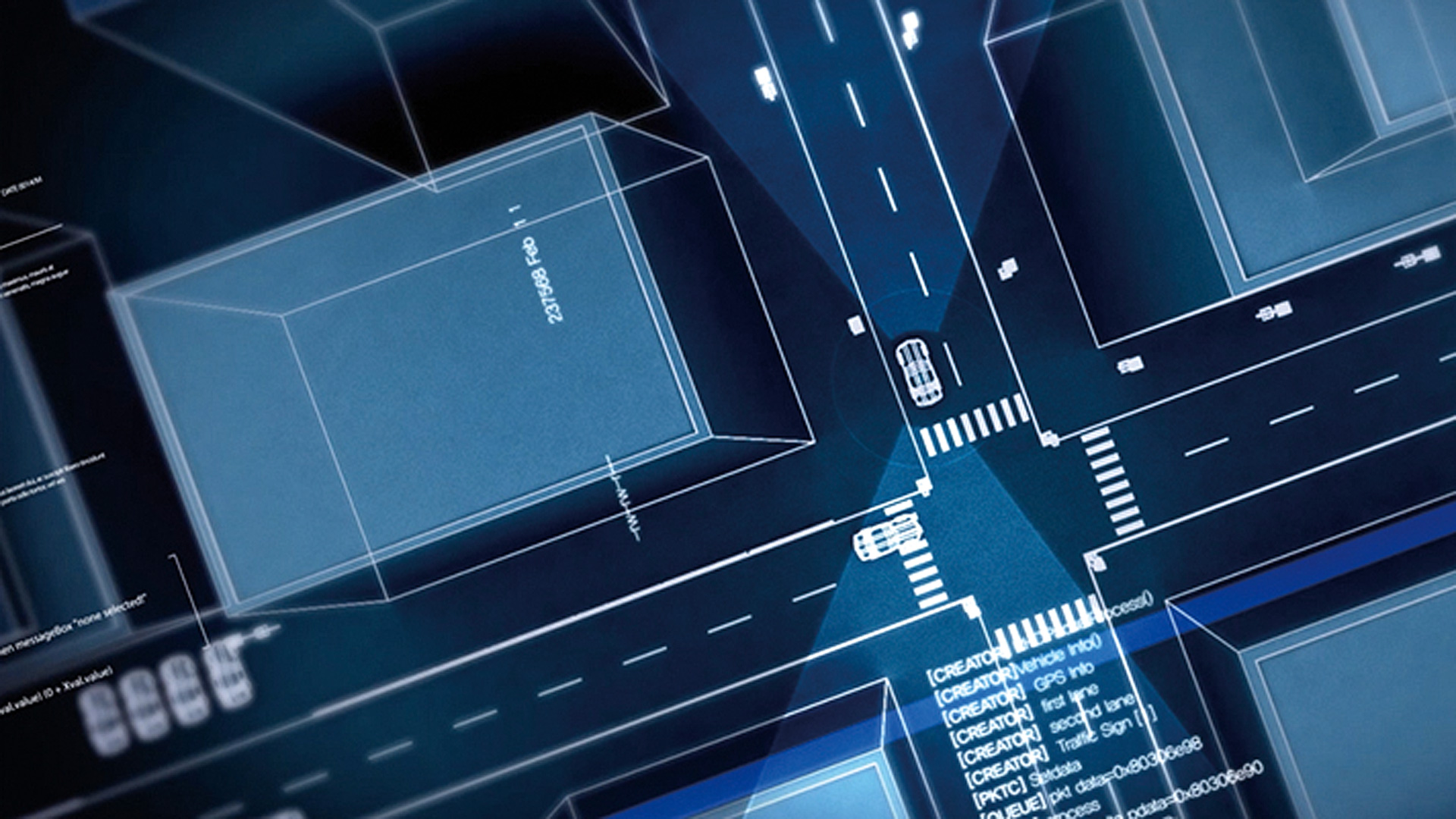 도로 데이터 수집 일러스트