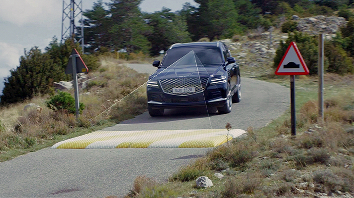 GV80의 노면인식