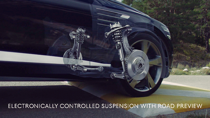 GV80에 장착되는 전자제어 서스펜션