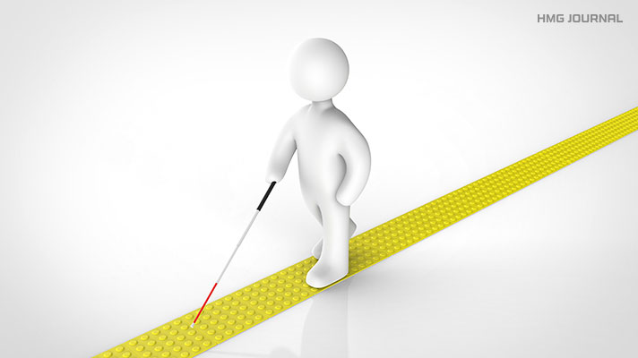 시각장애인을 위한 점자블록