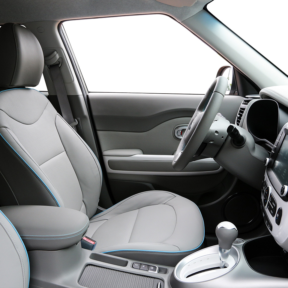 Kia's Soul EV interior