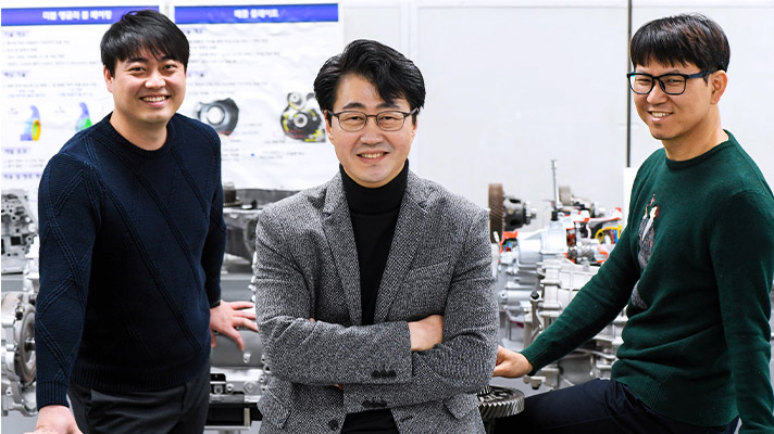 ICT 커넥티드 변속 시스템의 개발을 담당한 지능화구동제어리서치랩 연구원