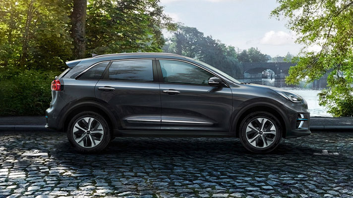 니로 EV의 측면 뷰