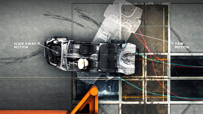 거동 제어 기술을 갖춘 자동차