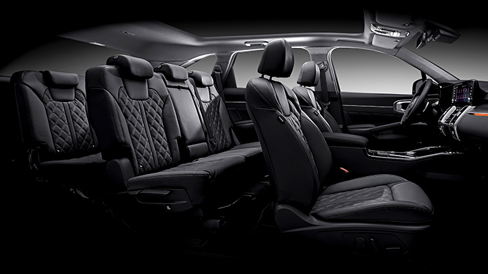 4세대 쏘렌토의 내부 인테리어