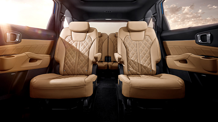 4세대 쏘렌토의 2열 독립 시트