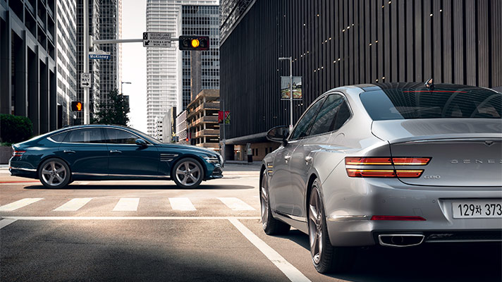 3세대 G80의 다양한 외장 컬러