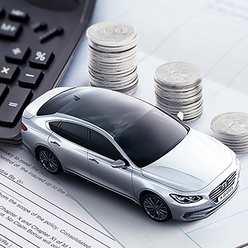 자동차와 보험 관련 서류