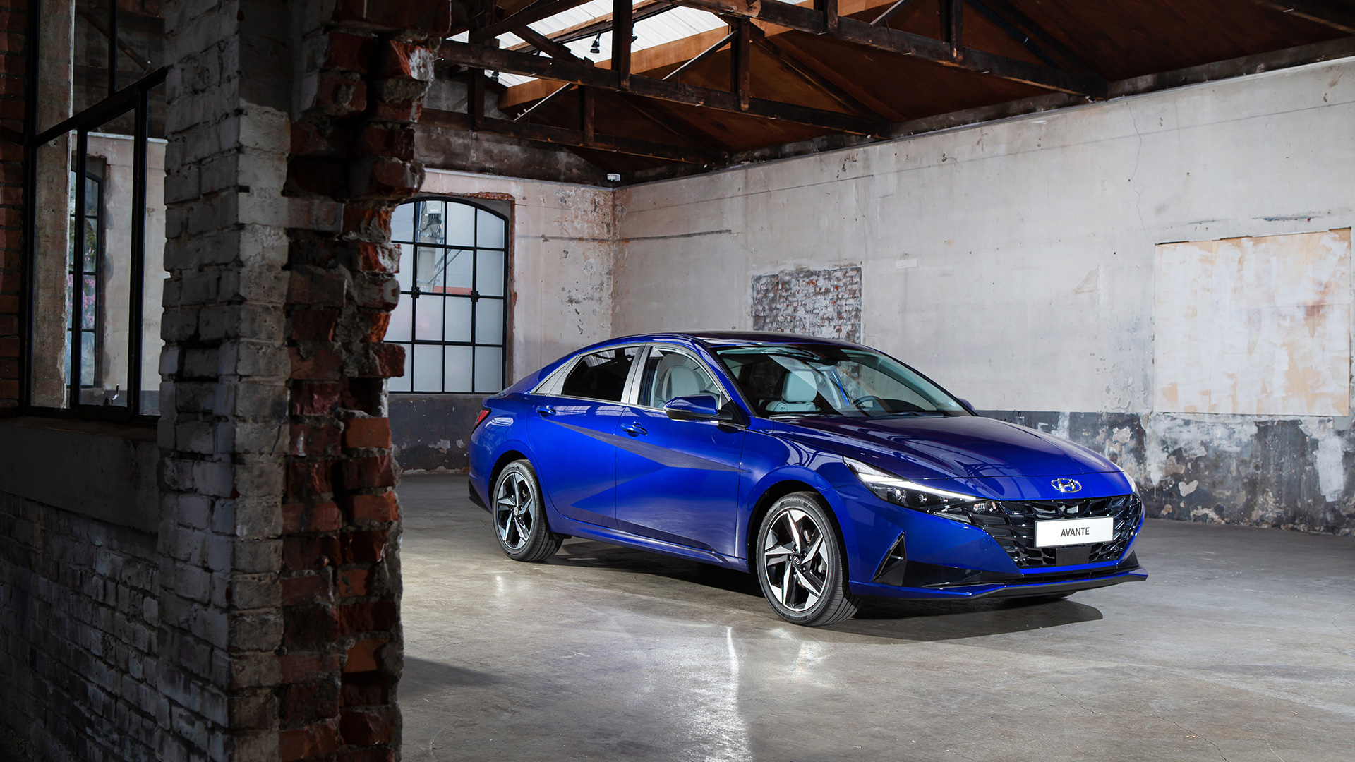 올 뉴 아반떼 전측면