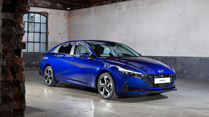 올 뉴 아반떼 전측면