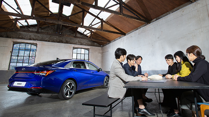 The All New Elantra designers interviewed