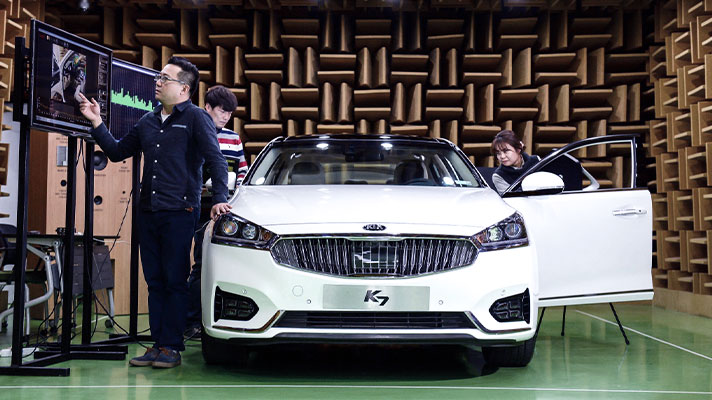 Hyundai Motor Group is working to ensure a great sound quality