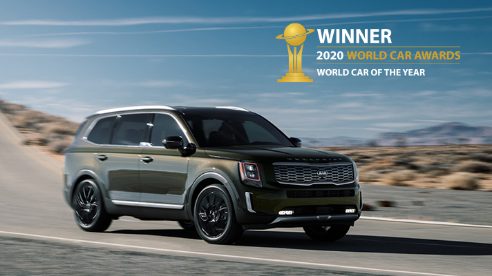 Kia Motors' Telluride Wins '2020 World Car of the Year'