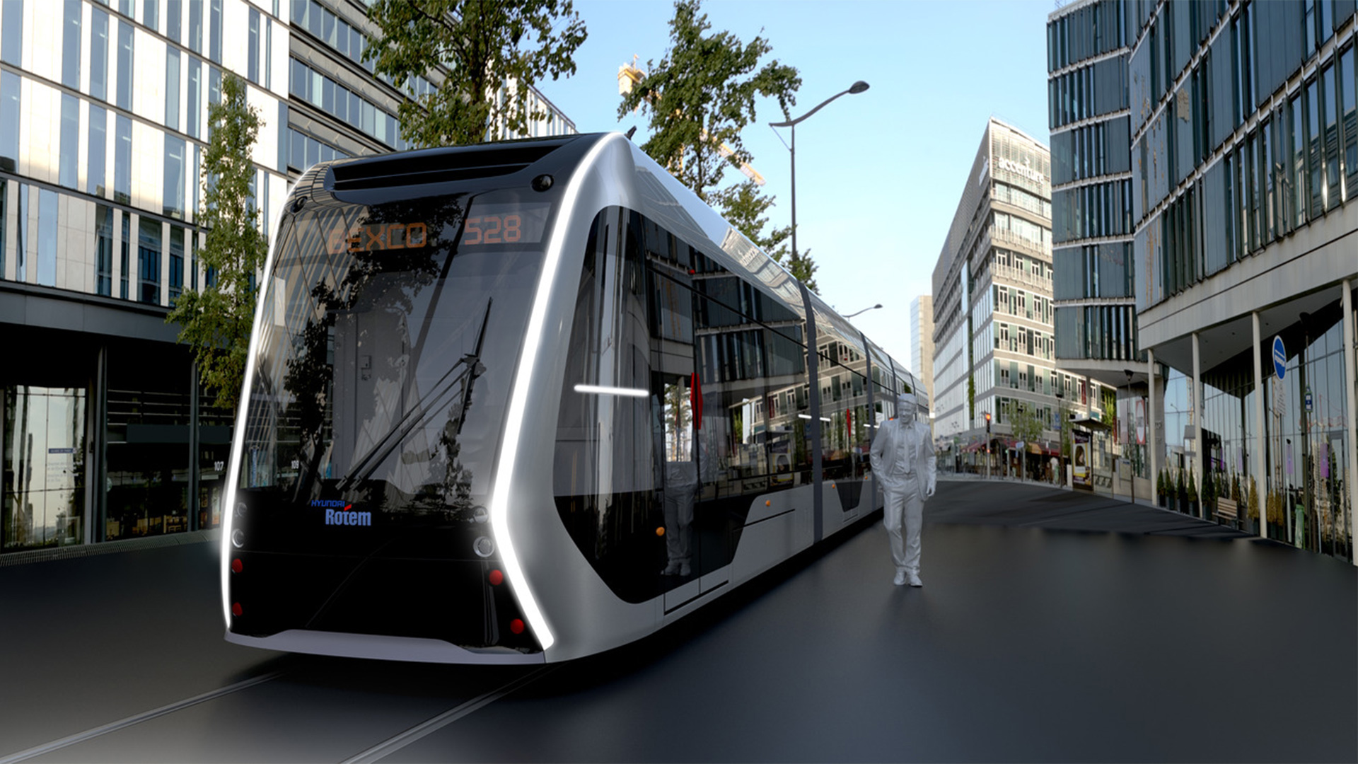 현대로템의 수소전기트램