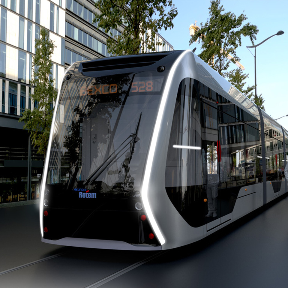 Hyundai Rotem’s hydrogen tram