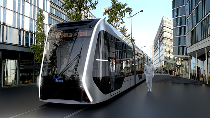 Hyundai Rotem’s hydrogen tram