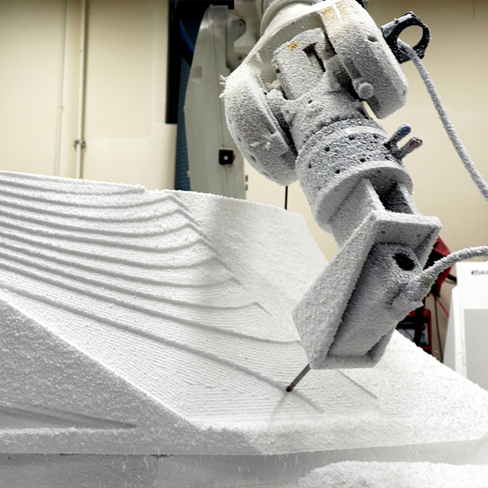 거푸집 제작용 6축 다관절 로봇