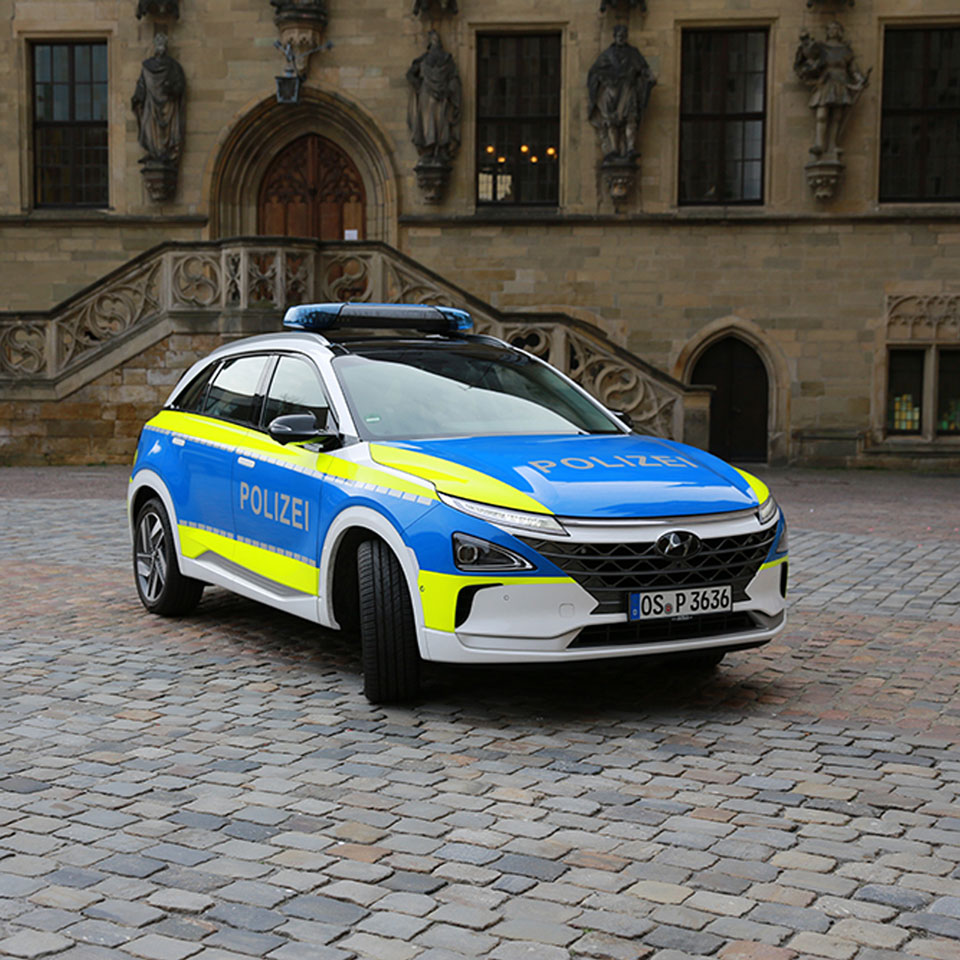 Hyundai Motor’s EVs a popular choice in police fleets around Europe