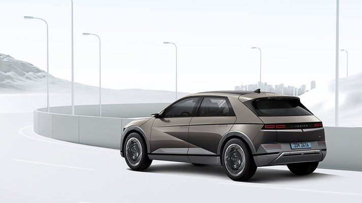 현대자동차 아이오닉 5 후면 앵글 뷰