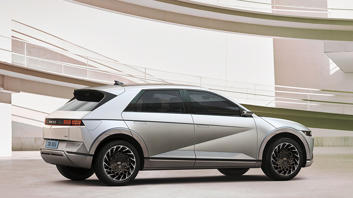 현대자동차 아이오닉 5 오른쪽 측면 앵글 뷰