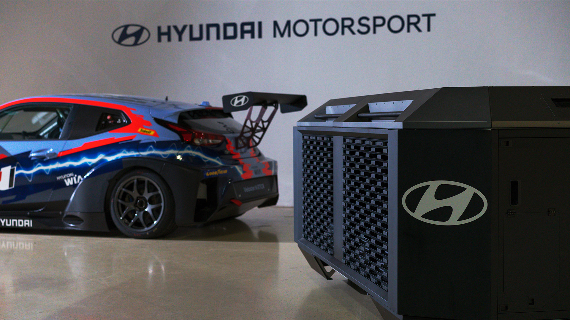 Fuel Cell Generator by Hyundai Motor Group’s HTWO brand to Power World’s First Electric Touring Car