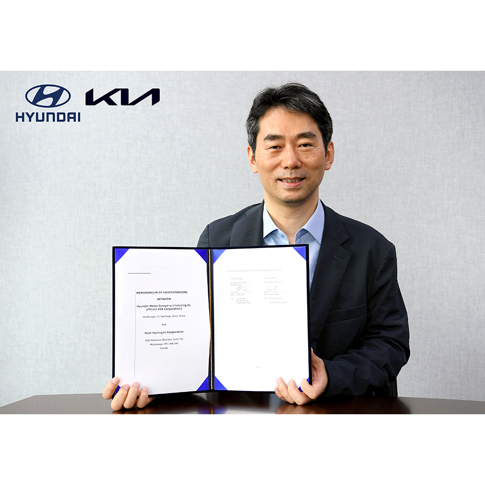 Hyundai Motor and Kia Collaborate with Next Hydrogen to Develop Advanced Alkaline Water Electrolysis