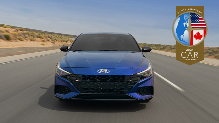 2021 북미 올해의 차 승용차 부문 우승 아반떼