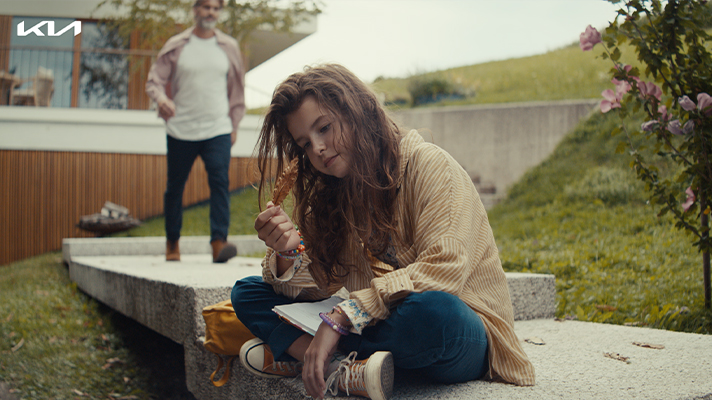 새로운 KIA CI와 미래 전략을 발표한 브랜드 쇼케이스 영상 일부분 #1