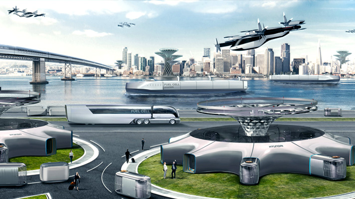 image of future mobility solution presented by Hyundai Motor Group