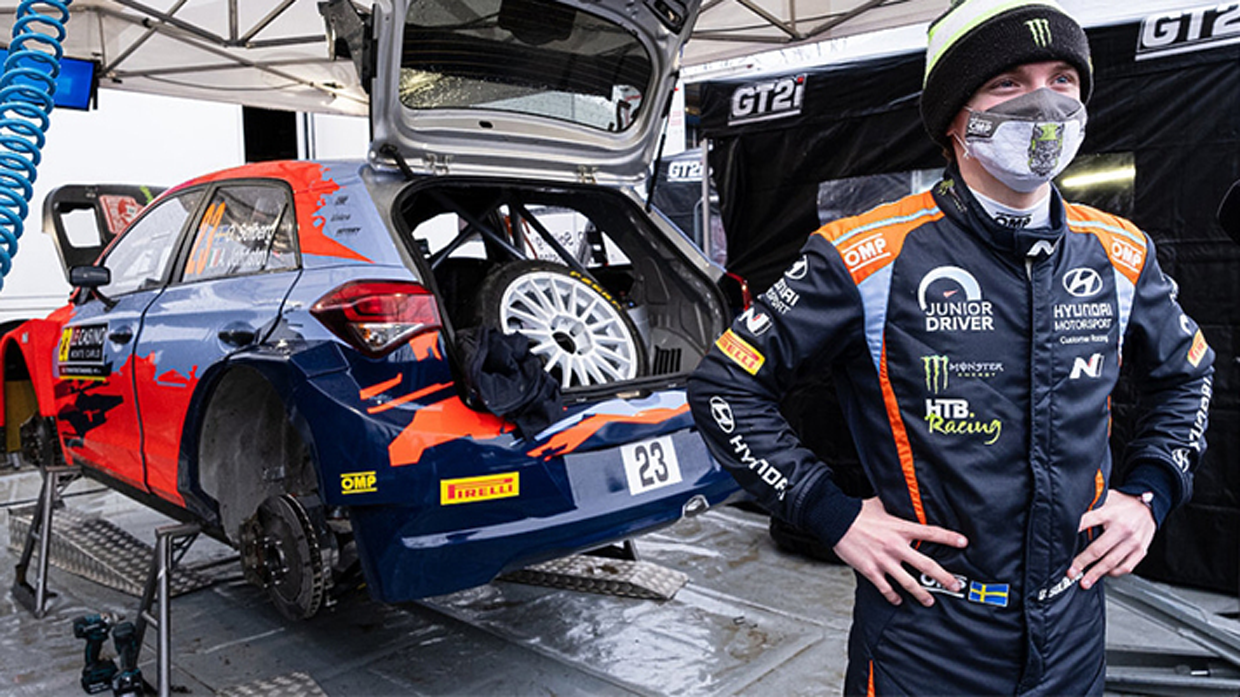 Oliver Solberg Hyundai motorsports team WRC