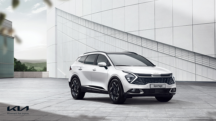 기아 5세대 신형 스포티지 전 측면 앵글 뷰