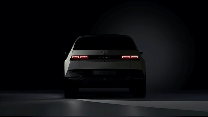 현대자동차 아이오닉5 후면 모습