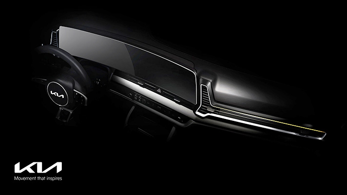 기아 스포티지 파노라믹 커브드 디스플레이