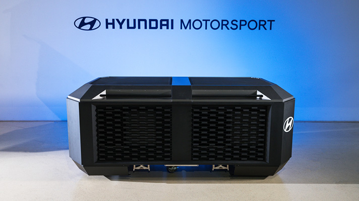 Hyundai ETCR hydrogen fuel cell generator