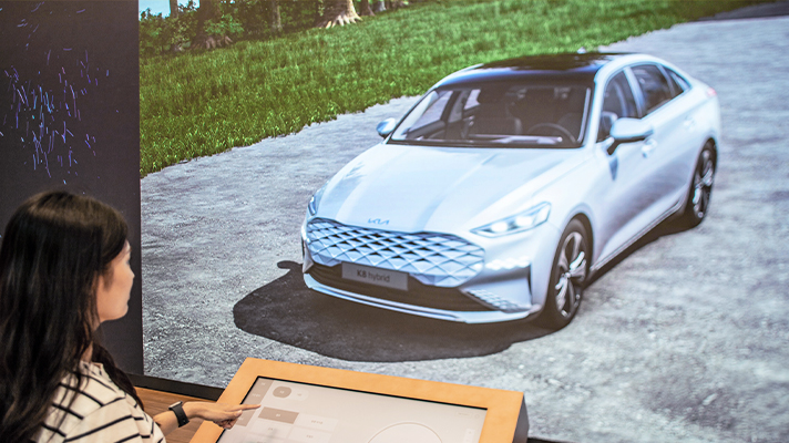 3D 컨피규레이터로 K8을 구성하는 모습