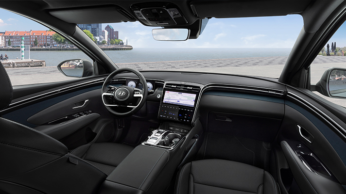 Interior of Hyundai Tucson PHEV