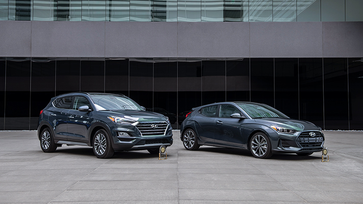 2020 US J.D. Awarded in POWER new car quality survey Tucson and Veloster
