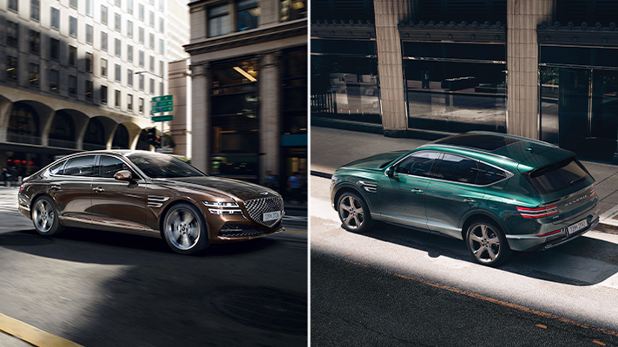 제네시스 G80과 GV80