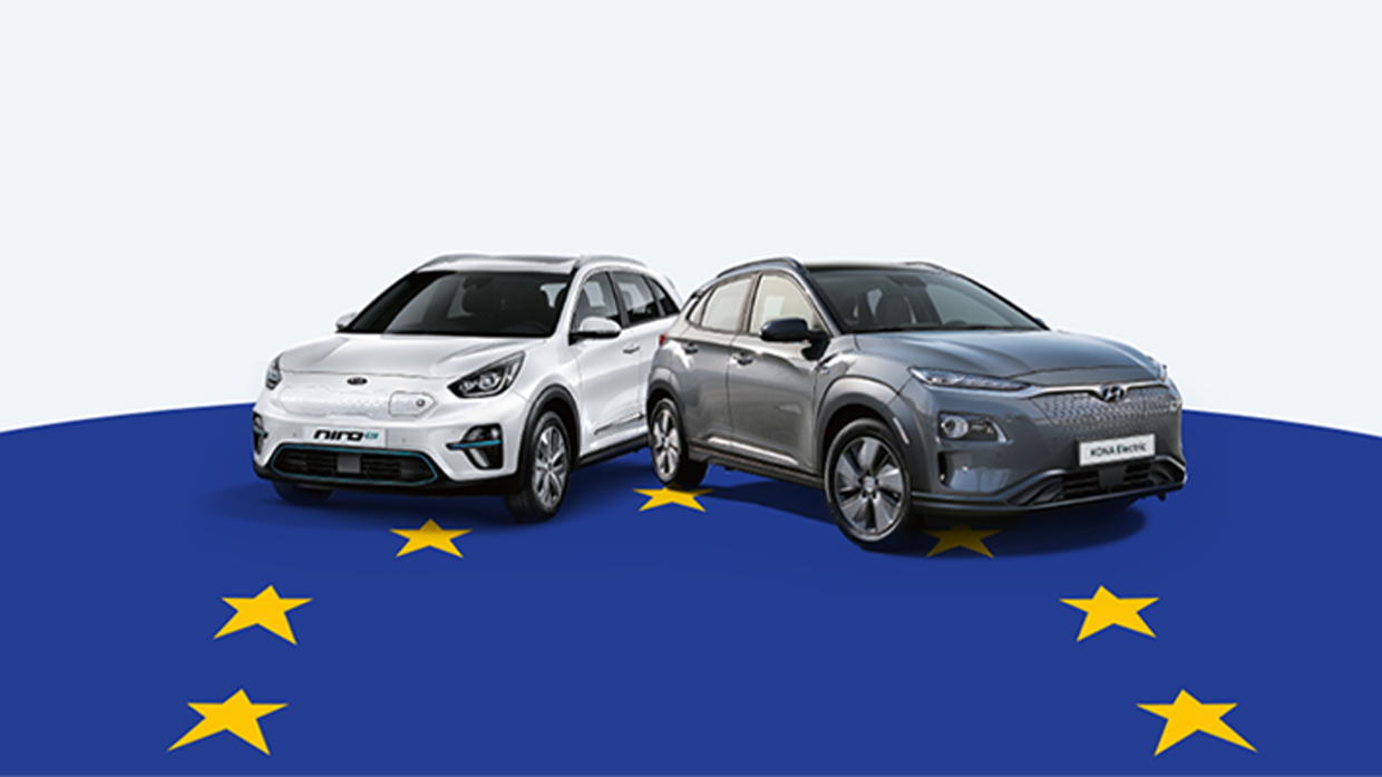 현대 니로 EV와 코나 EV