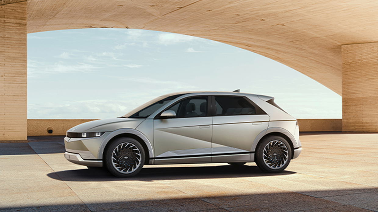 아이오닉 5 측면 모습