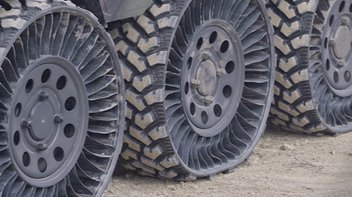 HR-셰르파의 에어리스 타이어