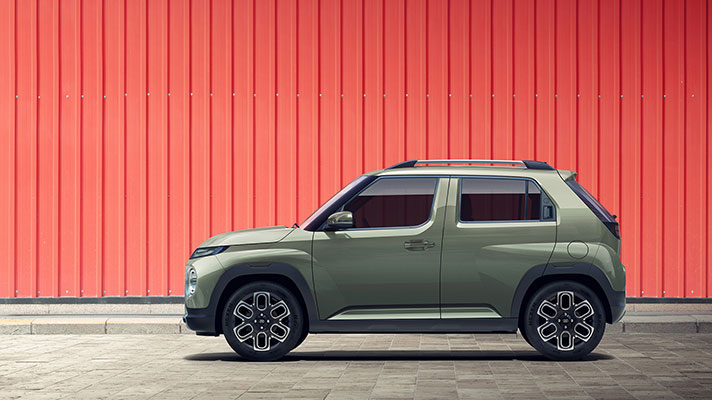 캐스퍼 액티브의 측면